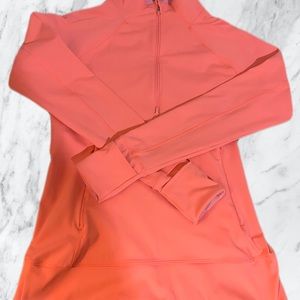 Athleta - Whittier Peak Half Zip - Size S (Coral Pink)